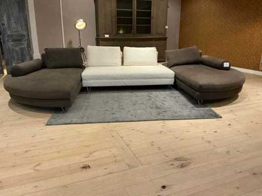 Bosal dreiteilige Sitzanordnung aus Stoff