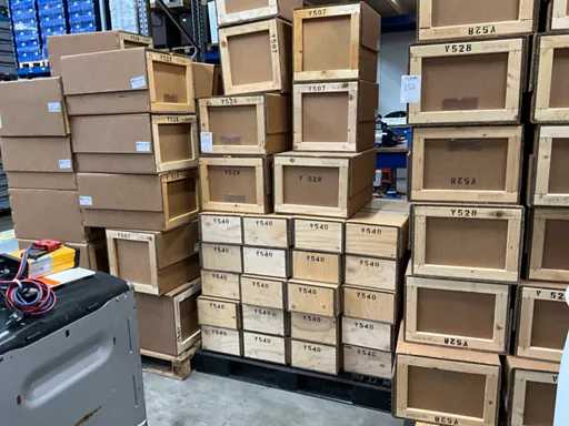 Houten transportkist (25x)