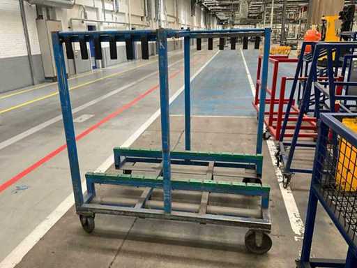Transport cart/warehouse cart/stacking cart (5x)