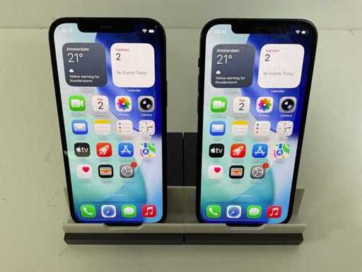 Apple iPhone 12 - 64GB - Nero (2x)