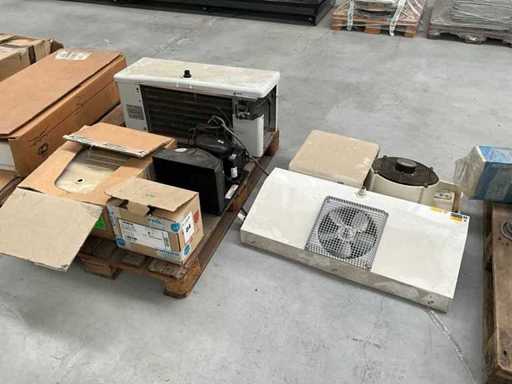 Série de compresseurs et évaporateurs de réfrigération