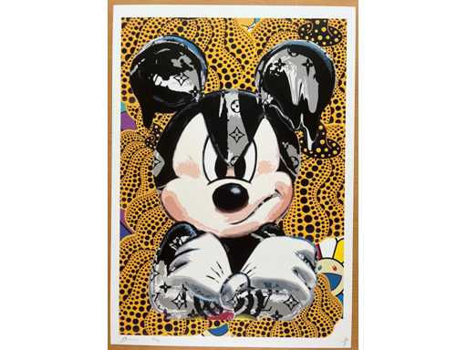 DEATH NYC : Kusama Angry Mickey Mouse
