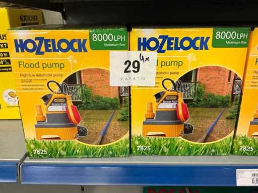 Hozelock 8000 LPH Submersible Pump (4x)