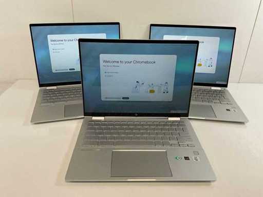 HP C1030 13,5", Core i7 10. Generation, 16 GB RAM, 128 GB SSD Touchscreen Chromebooks (3x)