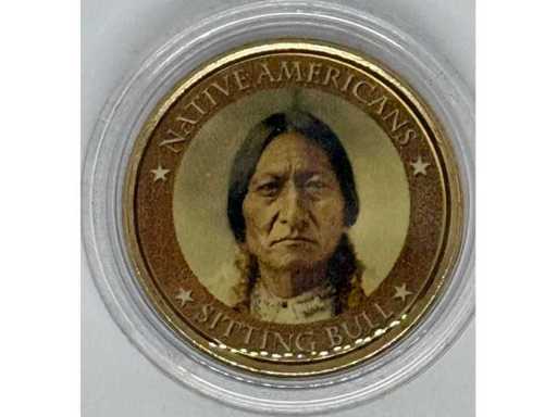 Monaco 2 Euro 2001 – Replica / COPY Coin – Gouden Toon