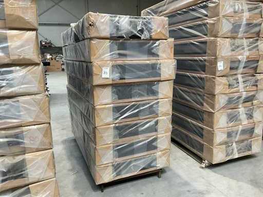 Cadre de lit en acier (8x)