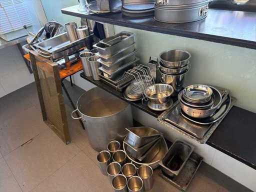 Partij Divers rvs keuken gerei