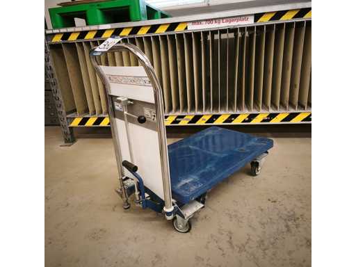 2004 Hanaoka Sharyo - 250GS Manual hydraulic scissor lift table
