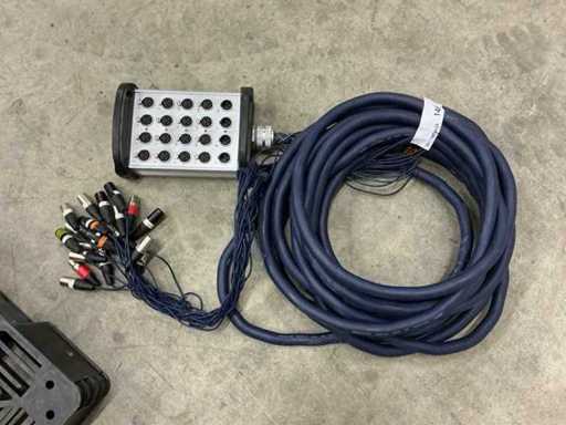 DAP Audio XLR 3-pin Stagebox
