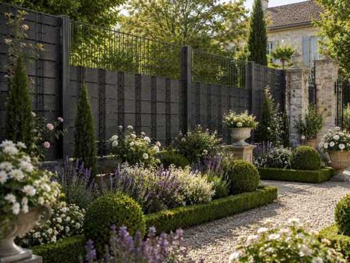 Double bar mesh fences, garden gates and privacy screens - no reserve price