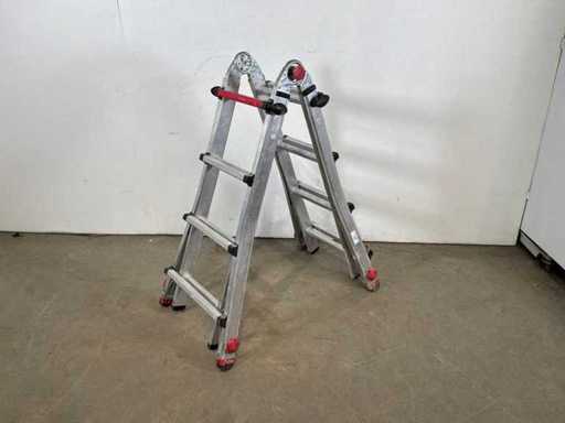 Staircase ladder 5.30m aluminum