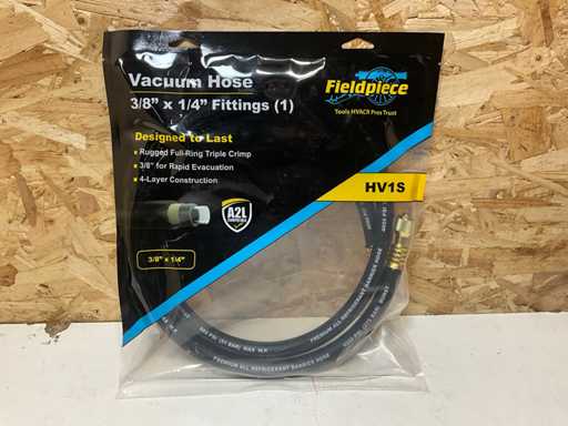 Fieldpiece Vacuum Hose 3/8" x 1/4" L=150cm (2x)