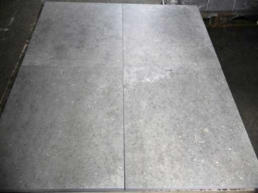 Keramische tuintegels (ca.14.4m²)