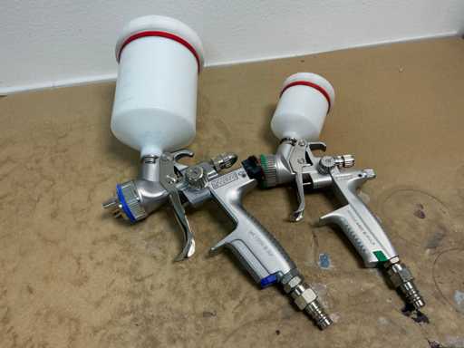 Pistolets de pulvérisation SATA (2x)