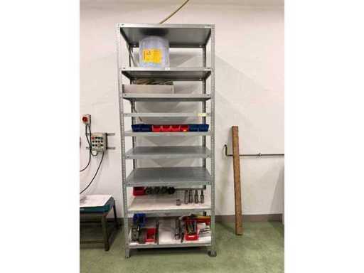 META - 2x Stahl Steckregal Lagerregal 1000x600x2500 mm – 100 kg