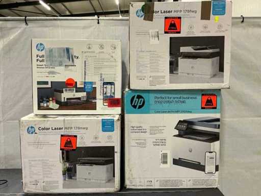 Diverses imprimantes HP (4x)