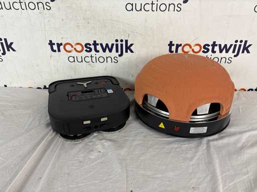 Emerio Pizzarette Original – 6 Personen | Deebot X2 Omni – Roboterstaubsauger mit Wischmopp