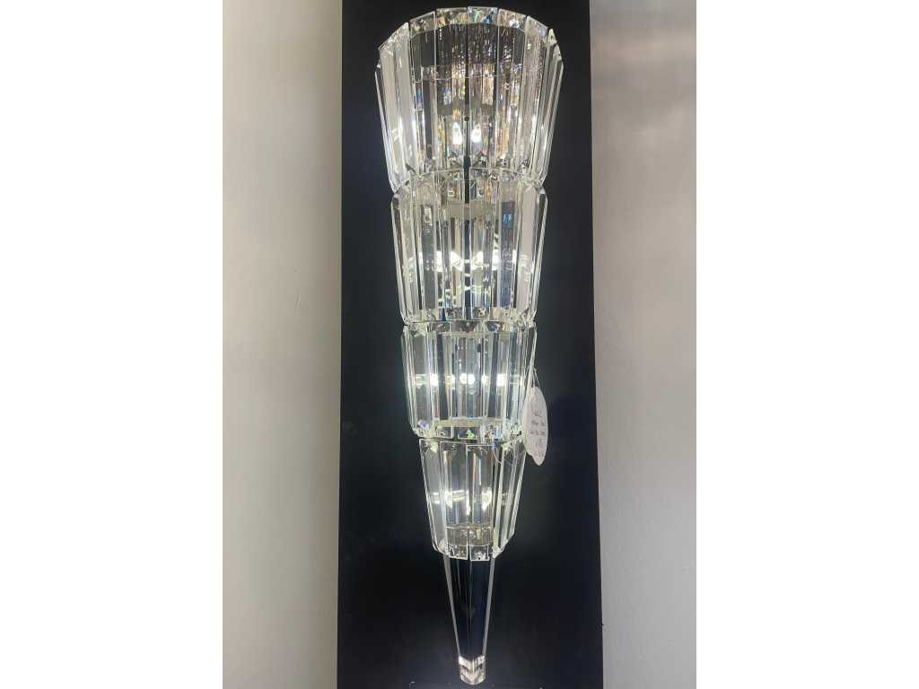 Kristallen wandlamp - 4 lagen 