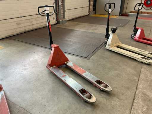 R?czny hydrauliczny wózek paletowy BT