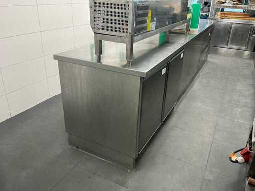 Stainless steel workbench