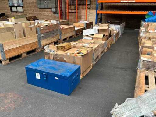 Charge von Installationsmaterialien