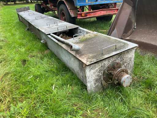 Aanvoervijzel - Mobiele zeefinstallatie