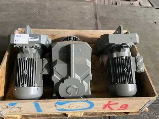 Bauer Electric motor with gearbox (3x)