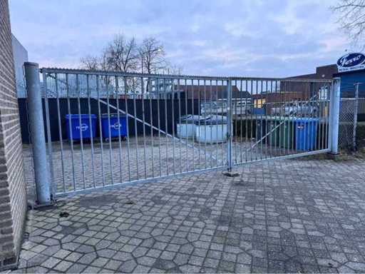 Clôture galvanisée d’Héras