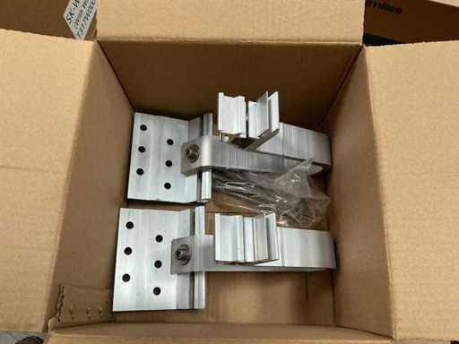 Crochet de montage pour modules photovoltaïques (10x)