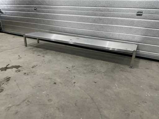 Stainless steel serving stand