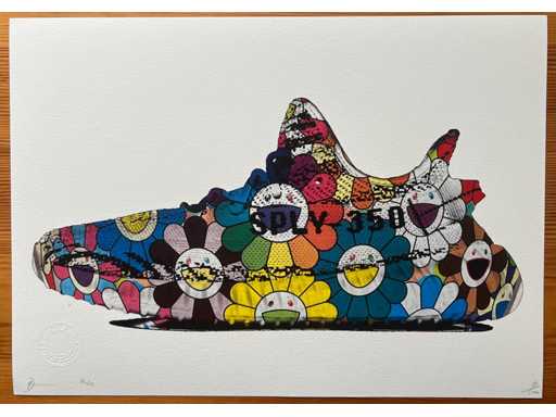 DEATH NYC : Murakami Yeezy Shoe 19/100