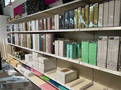 Partij cadeauverpakkingen