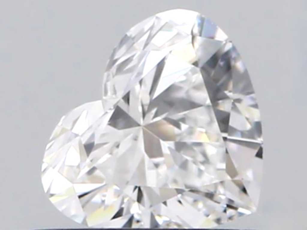 Diamant - 0,54 karaat diamant (gecertificeerd)