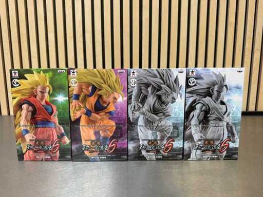 Banpresto SCultures BIG Budoukai série 6 - Figurine Dragon Ball Super (4x)