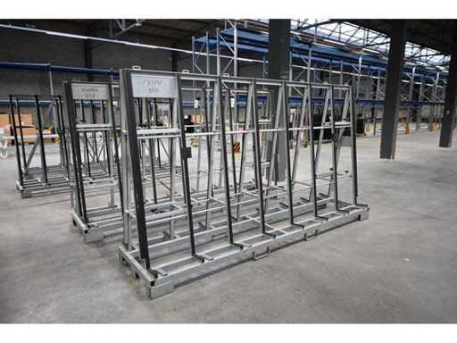 2023 The Glass Rack 30.538.3 Supporto per il trasporto del vetro (10 volte)