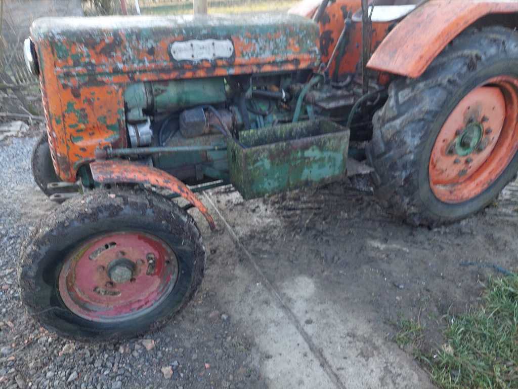 vintage tractor