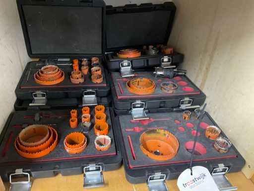 Juego de sierras de corona (5x)