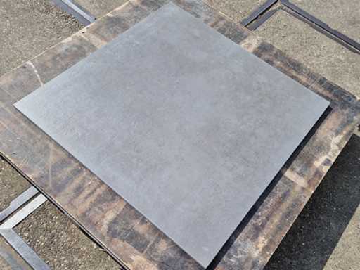 Ceramic garden tiles (ca.212m²)