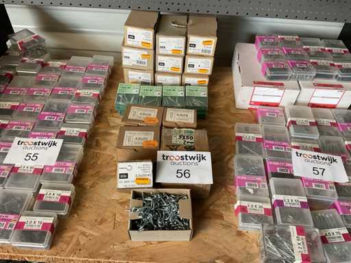 Schroefhaken en houtschroeven