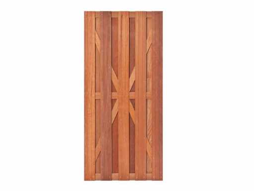 Hardwood garden gate - 100x180 cm