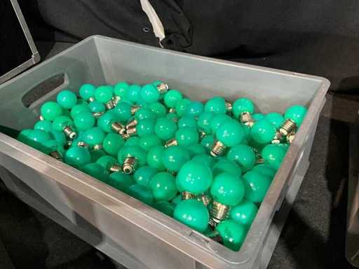 Ledbol 1 Watt E27 groen ( ca. 300 x )