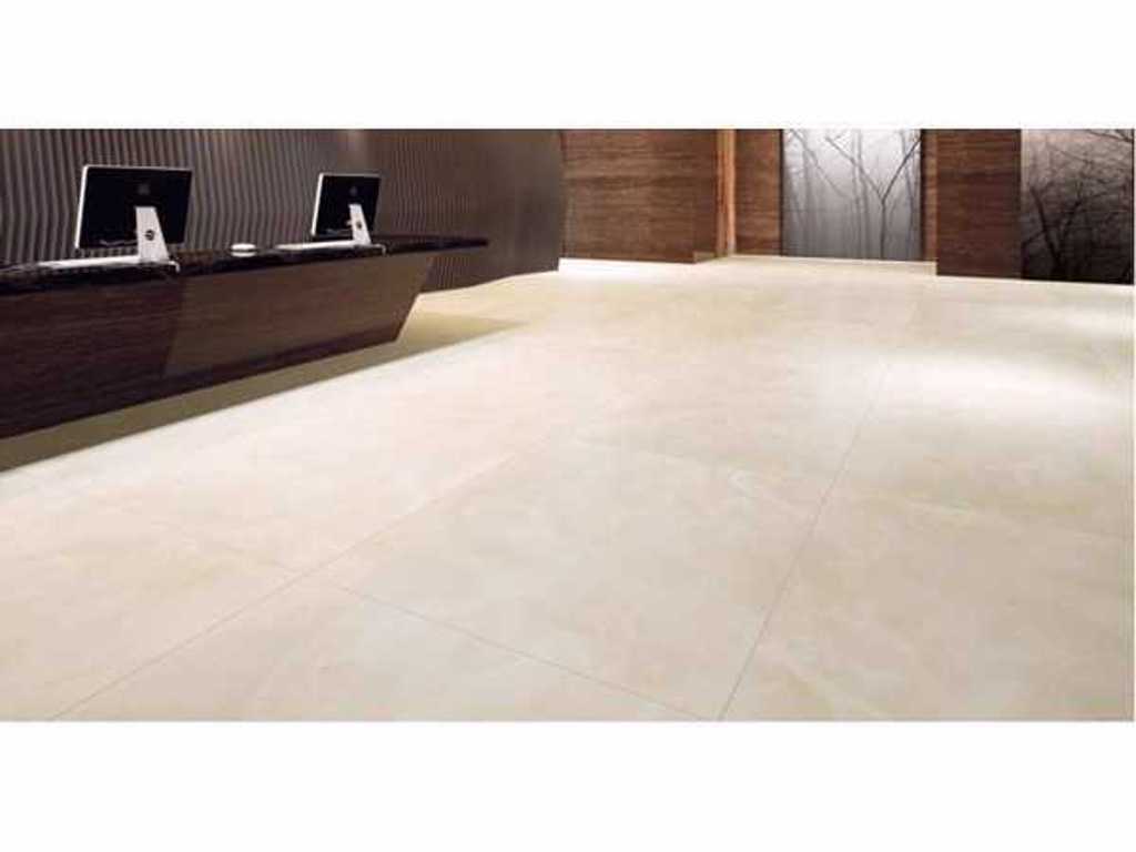 Onelya white polished tile 51 m²