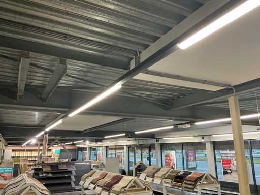 Led winkelverlichting circa 240 meter