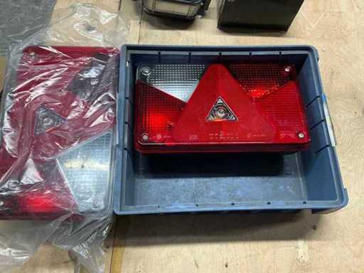 Zestaw tylnych lamp naczepnych Aspöck