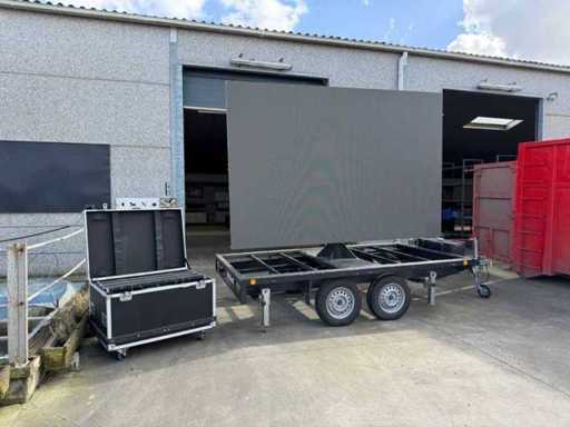 Remorque Delje 2022 avec écran LED