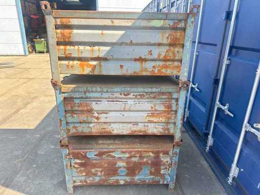 Container de stivuit din oțel (5x)