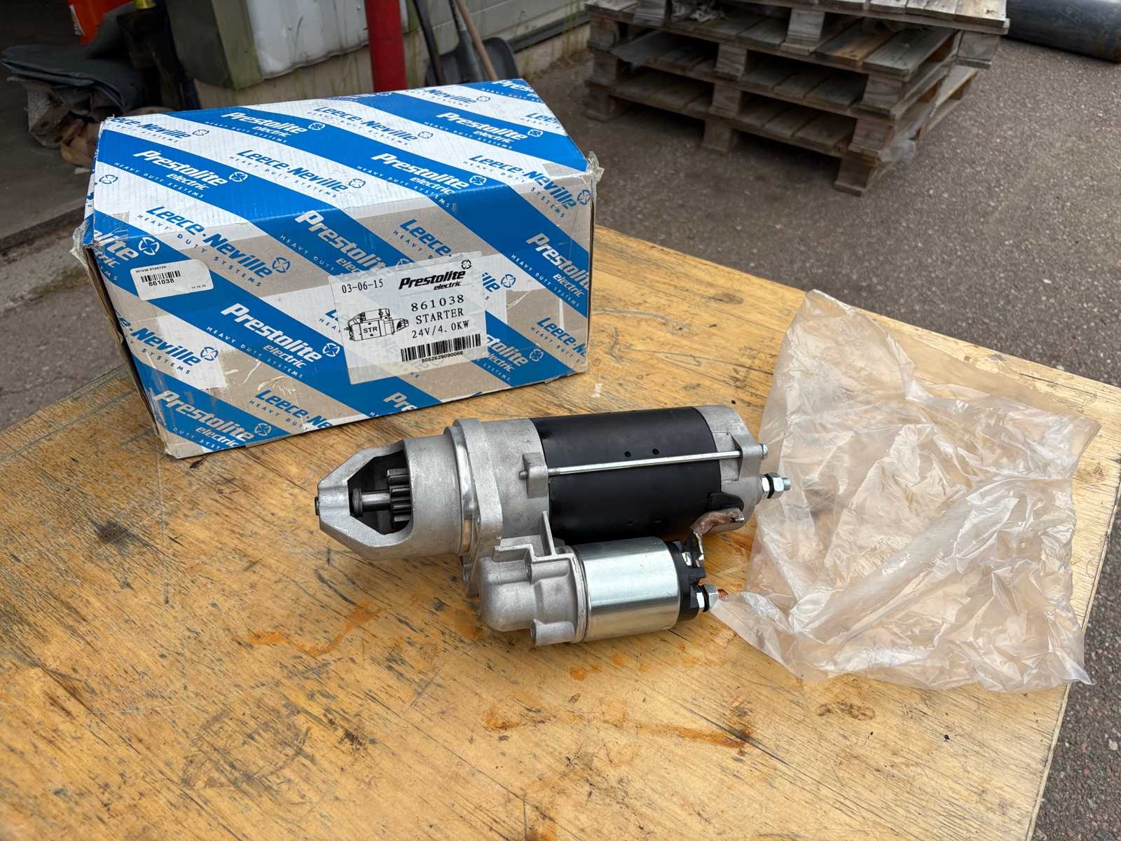 Startmotor Prestolite