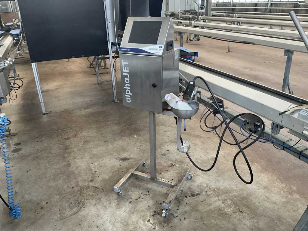 2019 Koenig & Bauer AlphaJet Printing and Labeling Machine