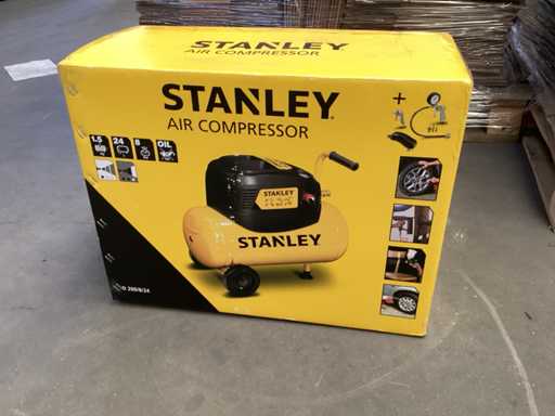 Stanley D200/8/24 Air compressor 1.5 hp, 8 bar
