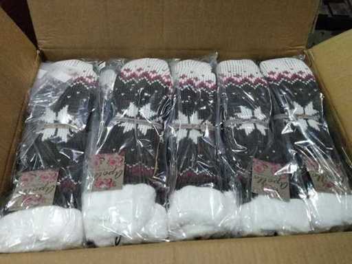 Apollo - Pereche de șosete Home cu antiderapare (60x)